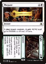 Prepare // Fight (220), Prerelease Cards — Magic card price