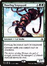 Prowling Serpopard (180), Prerelease Cards — Magic card price