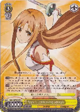 Asuna's Commanding Strength (SAO/S47-E003 R) — card price