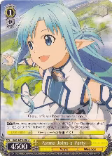 Asuna Joins a Party (SAO/S47-E008 U) — card price