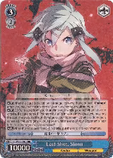 Last Shot, Sinon (SAO/S47-E076 RR), Sword Art Online Re: Edit — Weiß Schwarz card price