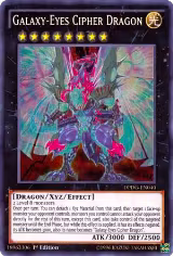 Galaxy-Eyes Cipher Dragon (DPDG-EN040) — card price