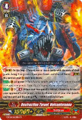 Destruction Tyrant, Volcantyranno (G-FC04/009EN), G-FC04: Fighters Collection 2017 — Vanguard card price