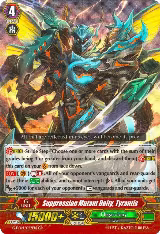 Suppression Mutant Deity, Tyrantis (G-FC04/022EN), G-FC04: Fighters Collection 2017 — Vanguard card price