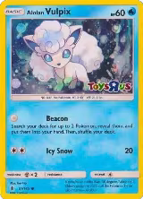 Alolan Vulpix - 21/145 (Toys R Us Promo) (021/145), Miscellaneous Cards & Products — Pokémon card price