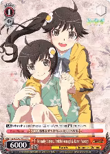 Friendly Sisters, Tsukihi Araragi & Karen Araragi (NM/S24-PE01 PR) — card price