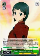 Suguha Conveying Her Feelings (SAO/S20-PE06 PR) — card price