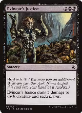 Evincar's Justice (58) — card price