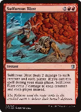 Sulfurous Blast (88) — card price