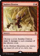 Sudden Demise (59) — card price