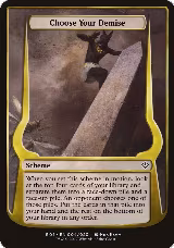 Choose Your Demise (Archenemy: Nicol Bolas) (4) — card price