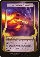 My Laughter Echoes (Archenemy: Nicol Bolas) (12) — card price