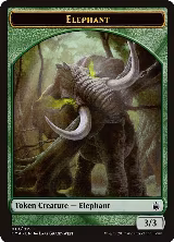Elephant Token (010) (10) — card price