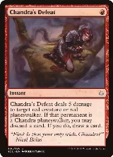 Chandra's Defeat (86) — card price