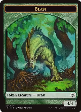 Beast (005) // Soldier Double-sided Token (5 // 1) — card price
