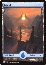 Island (186) - Full Art (186), Hour of Devastation — Magic card price