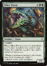 Sifter Wurm (135), Hour of Devastation — Magic card price
