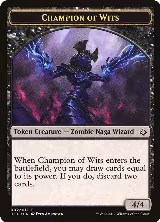 Champion of Wits Token (2) — card price