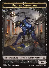 Proven Combatant Token (5) — card price