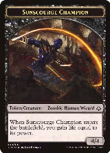 Sunscourge Champion Token (9) — card price