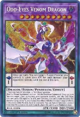 Odd-Eyes Venom Dragon (BLLR-EN006) — card price
