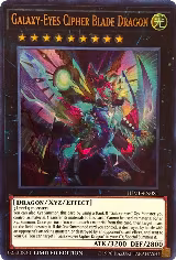 Galaxy-Eyes Cipher Blade Dragon (JUMP-EN081) — card price