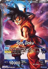 Son Goku // Super Saiyan Blue Son Goku (Hot Stamped) (BT1-030), Promotion Cards — DB Super card price
