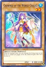 Crowned by the World Chalice (COTD-EN018) — card price