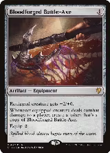 Bloodforged Battle-Axe (50) — card price