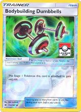 Bodybuilding Dumbbells - 113/147 (League Cup) (113/147), League & Championship Cards — Pokémon card price