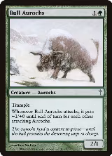 Bull Aurochs (107) — card price