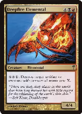 Deepfire Elemental (127) — card price