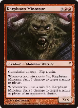 Karplusan Minotaur (86) — card price