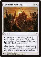 Kjeldoran War Cry (13) — card price