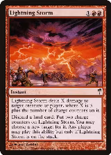 Lightning Storm (89) — card price