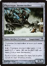 Phyrexian Snowcrusher (140) — card price