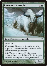 Rimehorn Aurochs (118) — card price