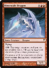 Rimescale Dragon (95), Coldsnap — Magic card price
