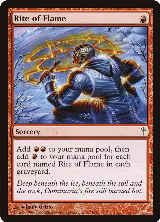 Rite of Flame (96), Coldsnap — Magic card price