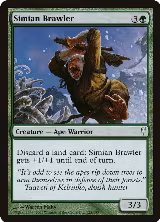 Simian Brawler (122) — card price