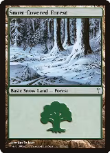 Snow-Covered Forest (155) — card price