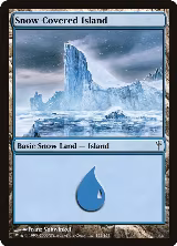Snow-Covered Island (152) — card price