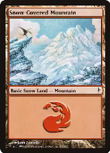Snow-Covered Mountain (154) — card price