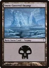 Snow-Covered Swamp (153), Coldsnap — Magic card price