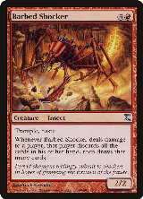 Barbed Shocker (144) — card price