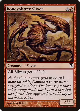 Bonesplitter Sliver (149) — card price