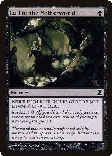 Call to the Netherworld (97), Time Spiral — Magic card price