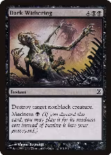 Dark Withering (101), Time Spiral — Magic card price
