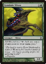 Gemhide Sliver (196) — card price