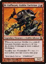Ib Halfheart, Goblin Tactician (163), Time Spiral — Magic card price